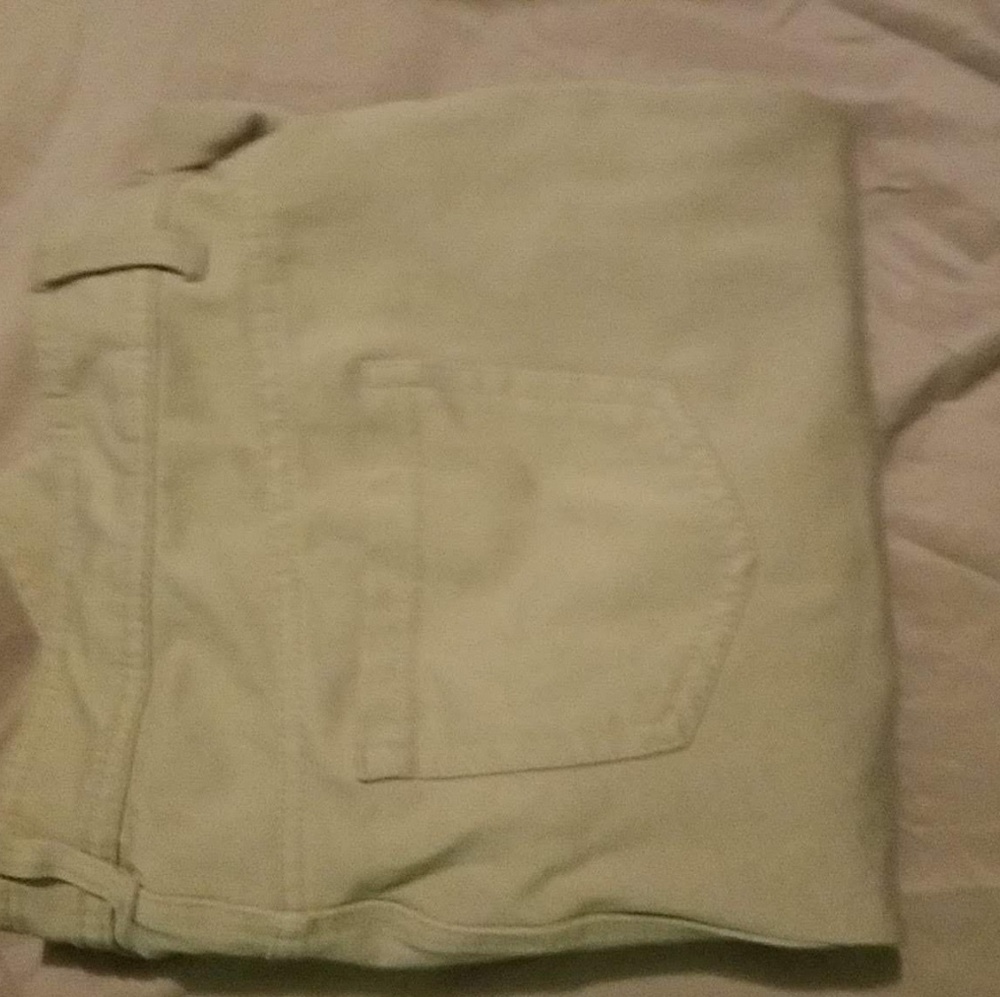 16 tan stretchy dress pants
